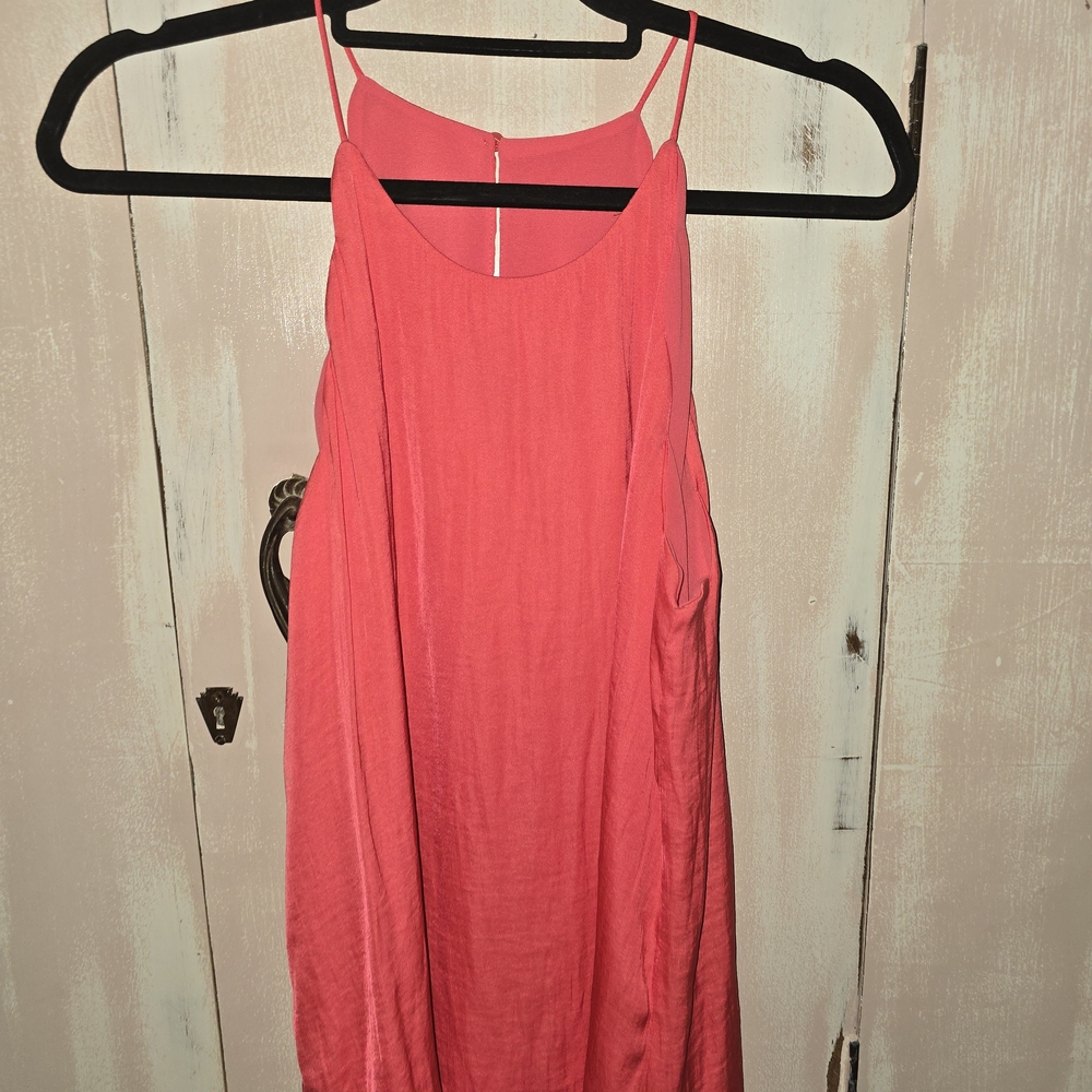 Naked Zebra Vibrant Coral Top